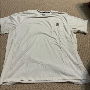 Carhartt Men's Cream Off-White Pocket T-Shirt men’s 3XL